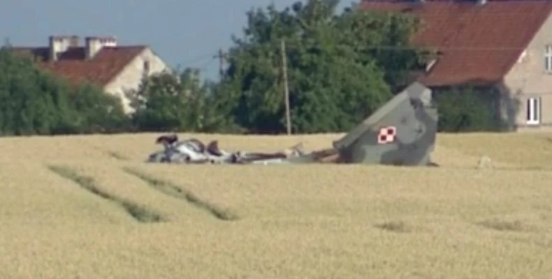 Έκτακτο: Κατέπεσε μαχητικό αεροσκάφος MiG-29 της πολωνική Αεροπορίας -Νεκρός ο πιλότος